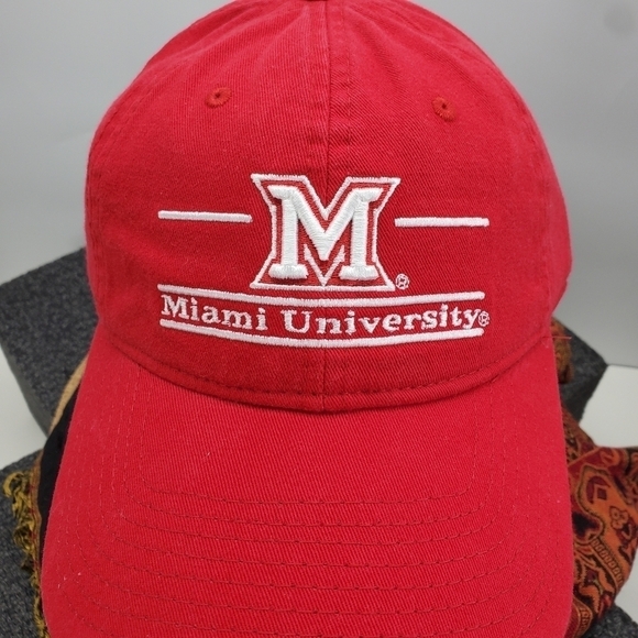 The Game Miami University (Ohio) Bar Design Hat Red - Picture 2 of 16